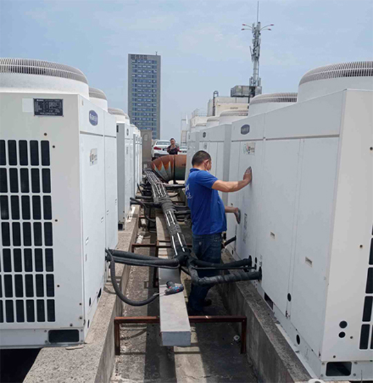 下陆中央空调制热和不制冷系统维修方法